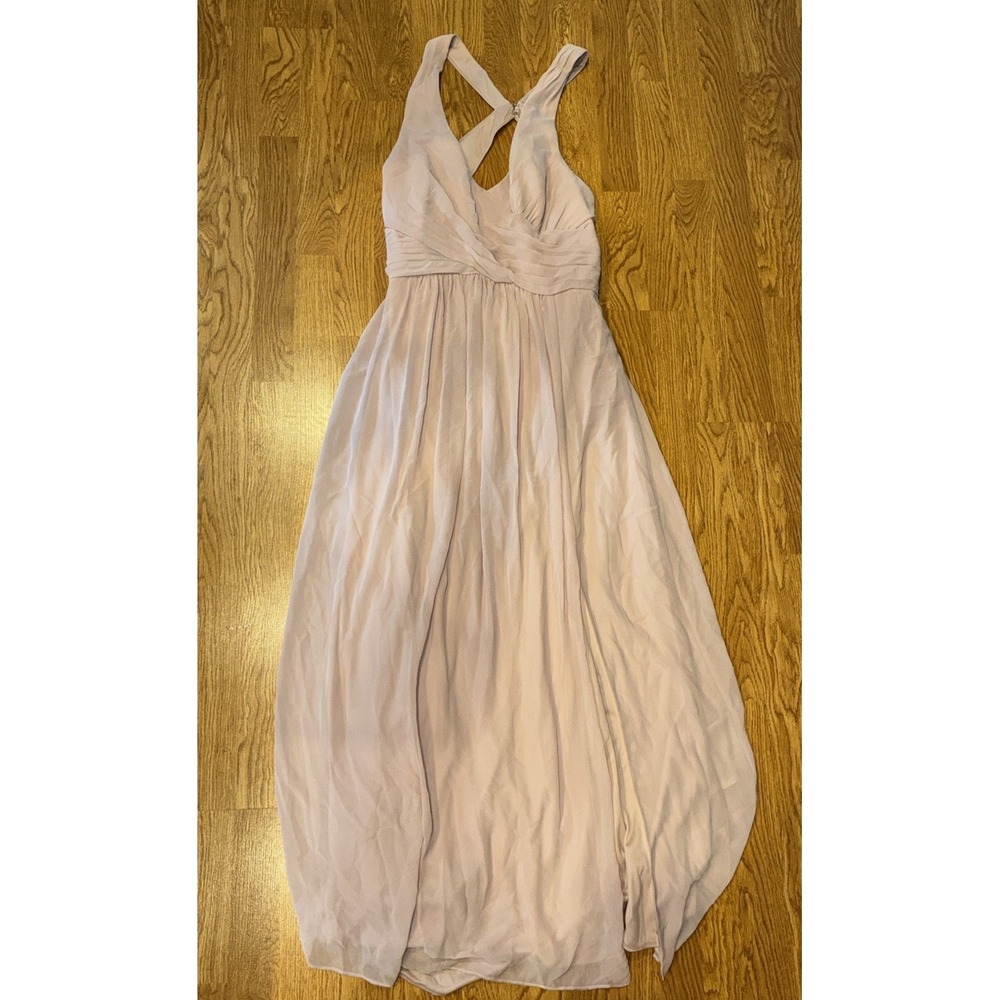 Bill Levkoff Petal Pink Bridesmaid Dress Size 18 Style 7022